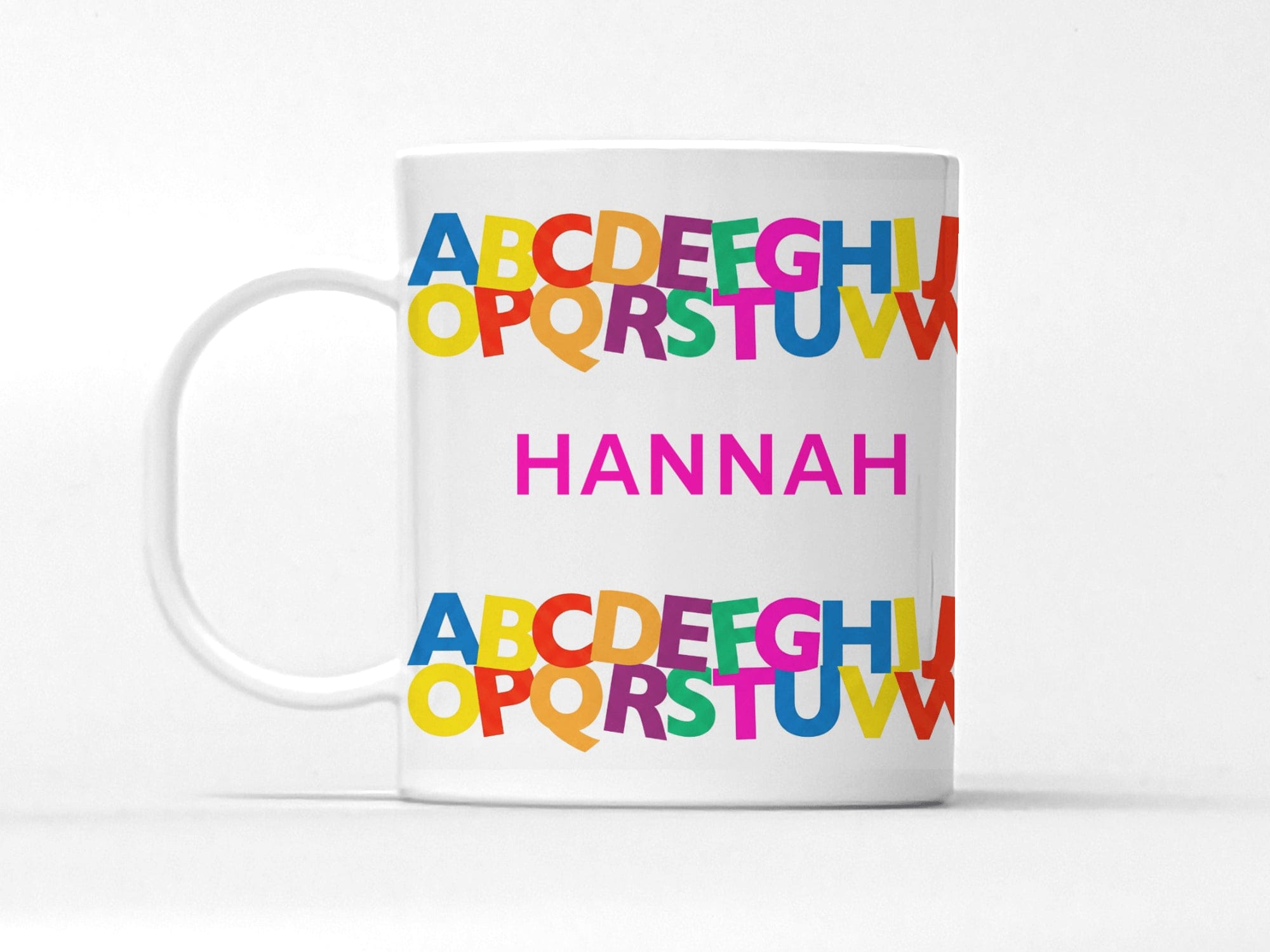 Alphabet Name Mug by Lil Plate Shop
