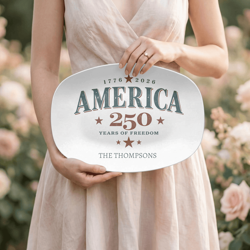 America 250th Anniversary Platter by Lil Plate Shop