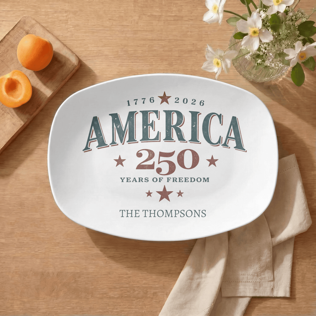 America 250th Anniversary Platter by Lil Plate Shop