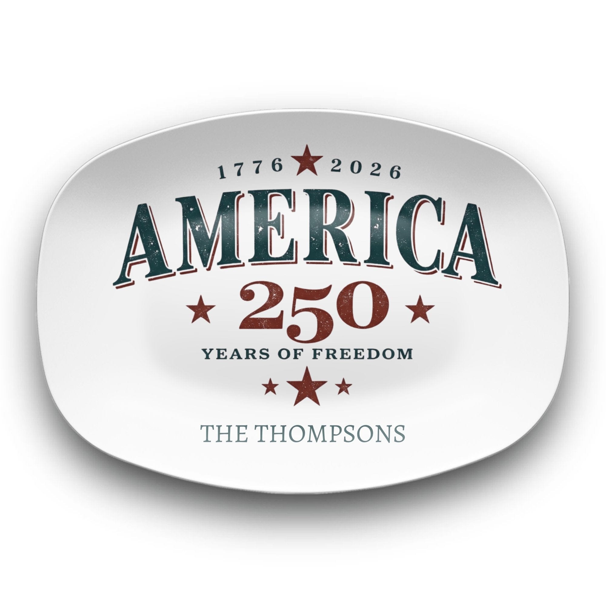 America 250th Anniversary Platter by Lil Plate Shop
