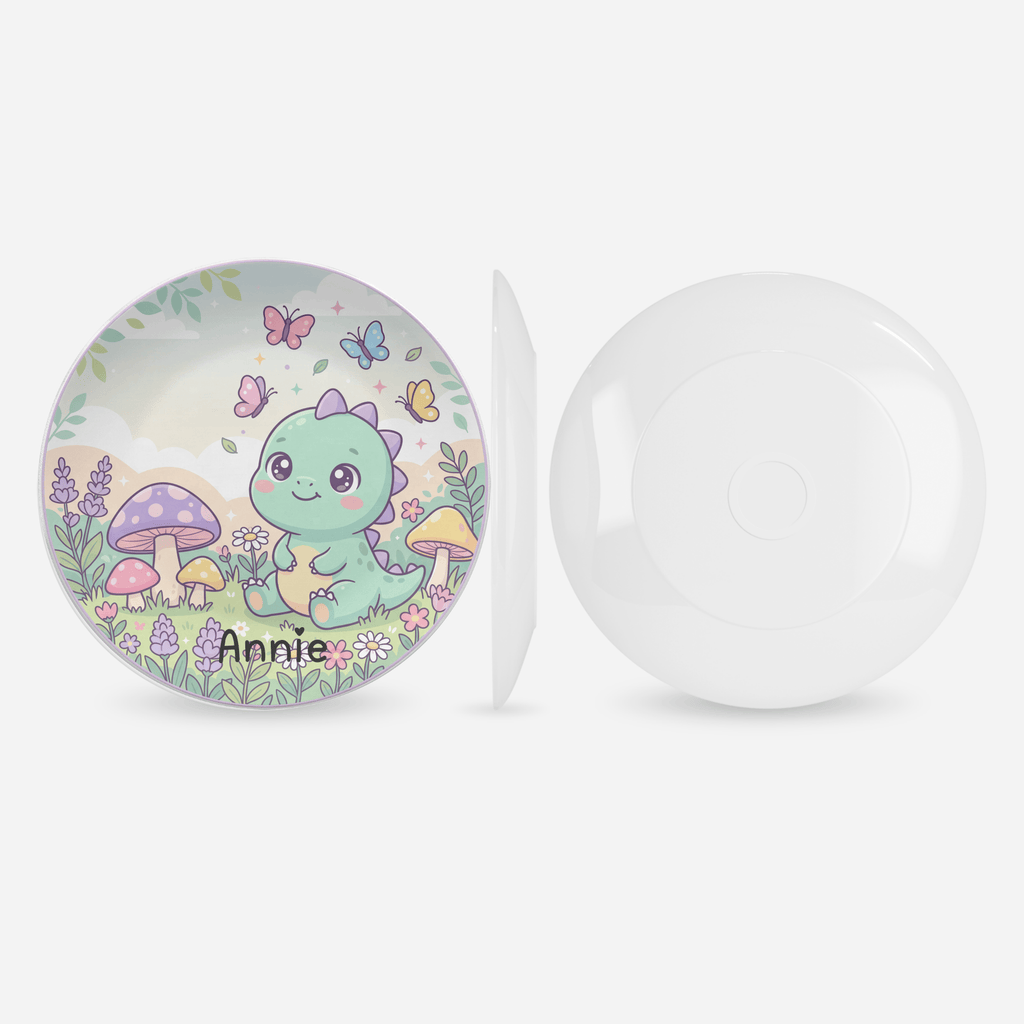 Baby Dinosaur Plate by Lil Plate Shop