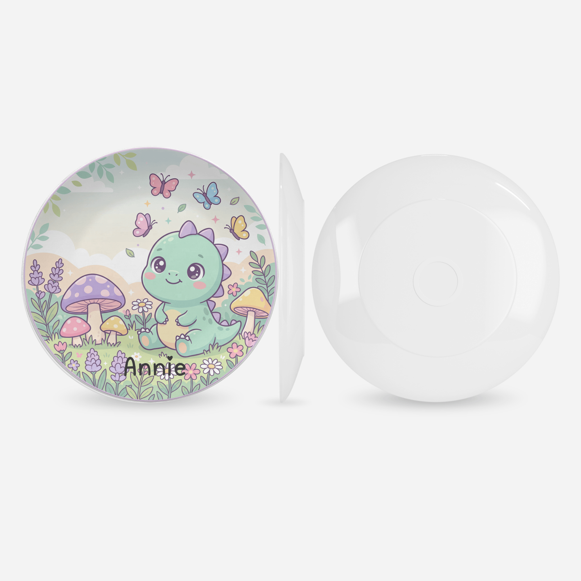 Baby Dinosaur Plate by Lil Plate Shop