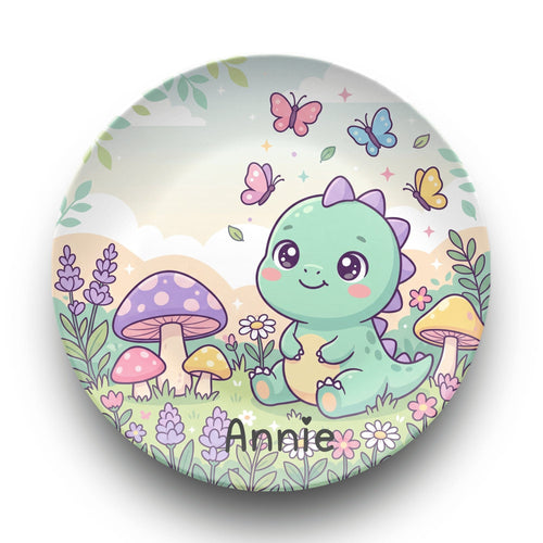 Baby Dinosaur Plate by Lil Plate Shop