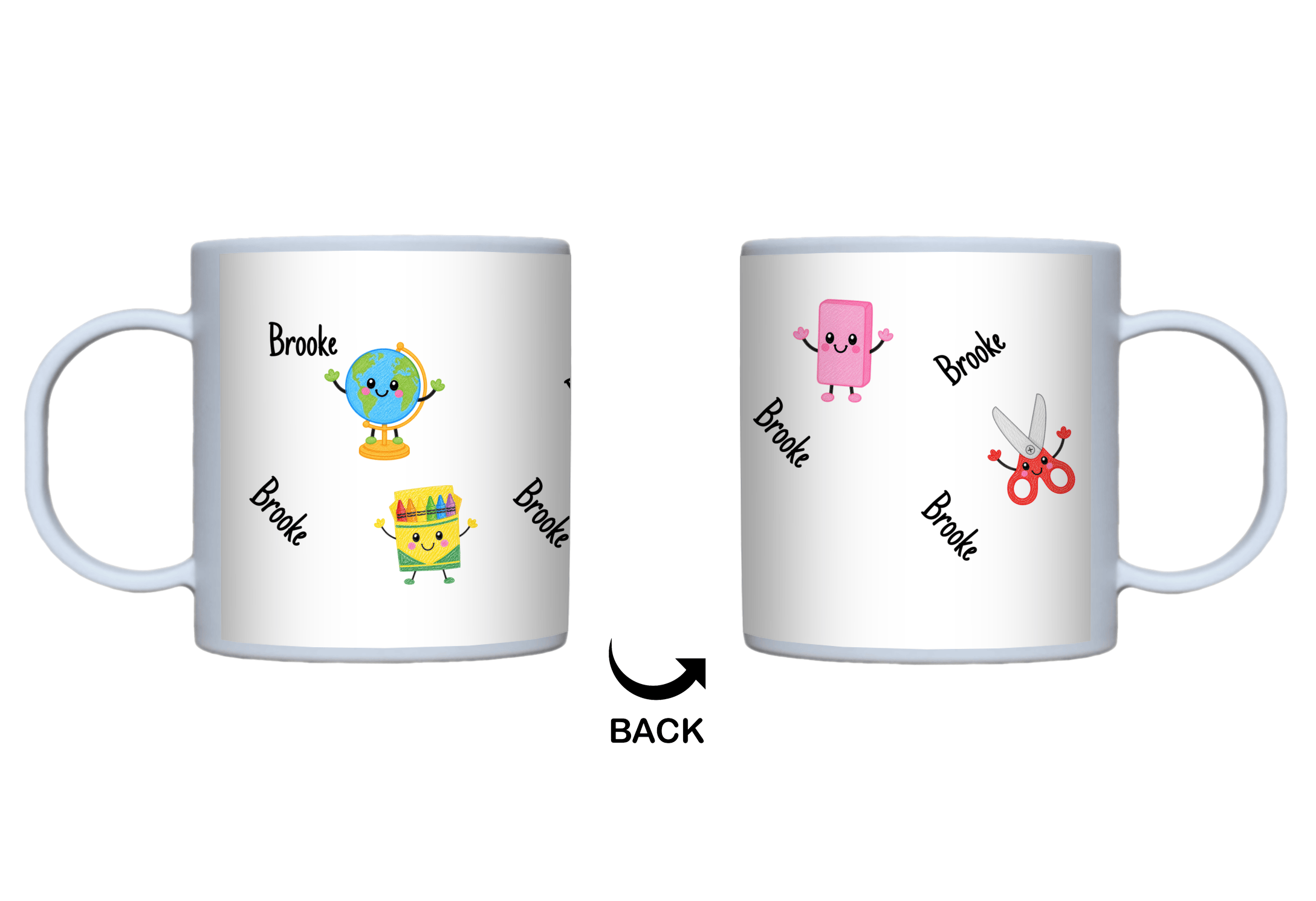 Back-to-School Personalized Mug by Lil Plate Shop