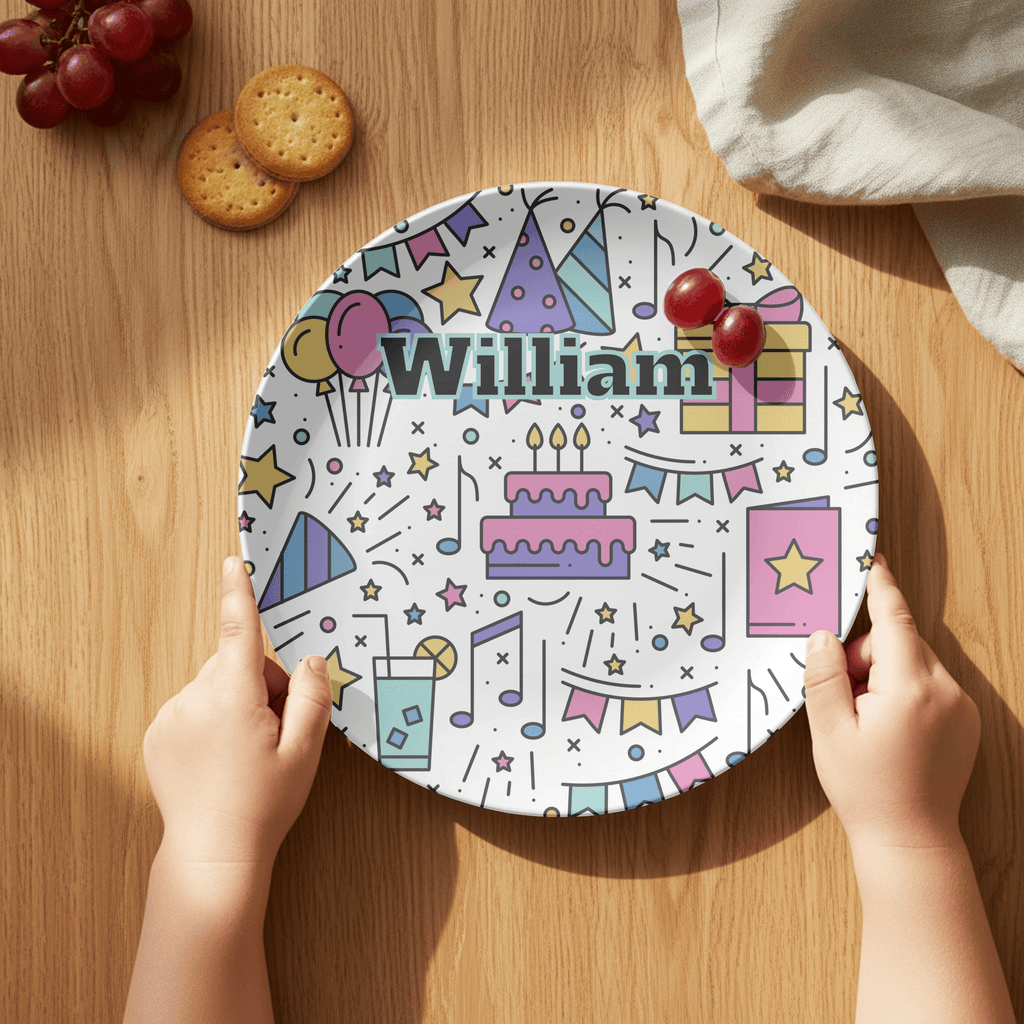 Birthday Party Plate by Lil Plate Shop