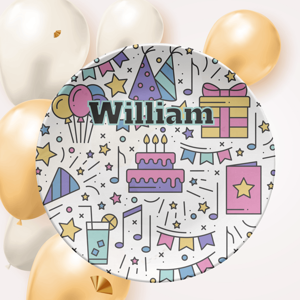 Birthday Party Plate by Lil Plate Shop