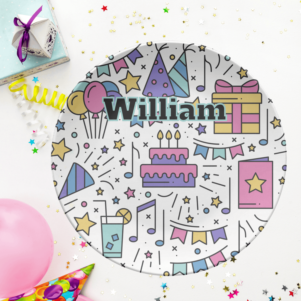 Birthday Party Plate by Lil Plate Shop