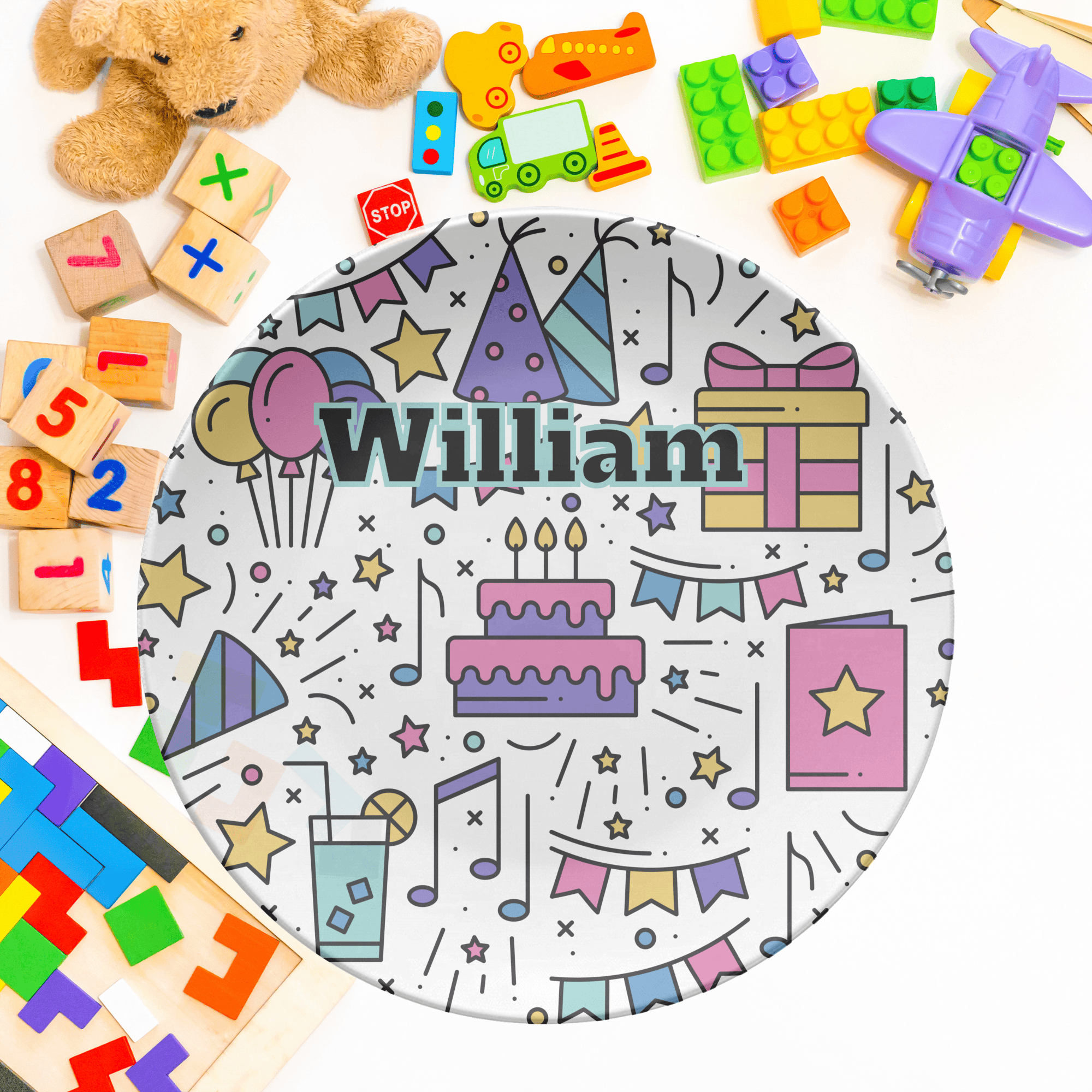 Birthday Party Plate by Lil Plate Shop