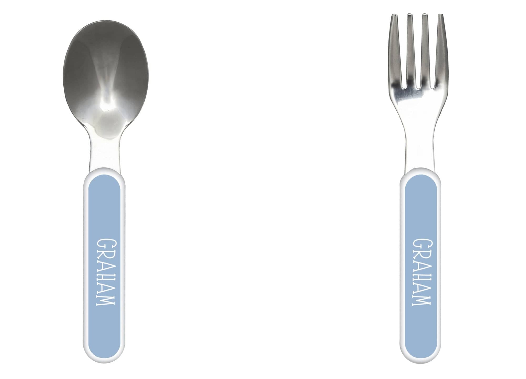 Boy Birthday Banner Matching Silverware by Lil Plate Shop