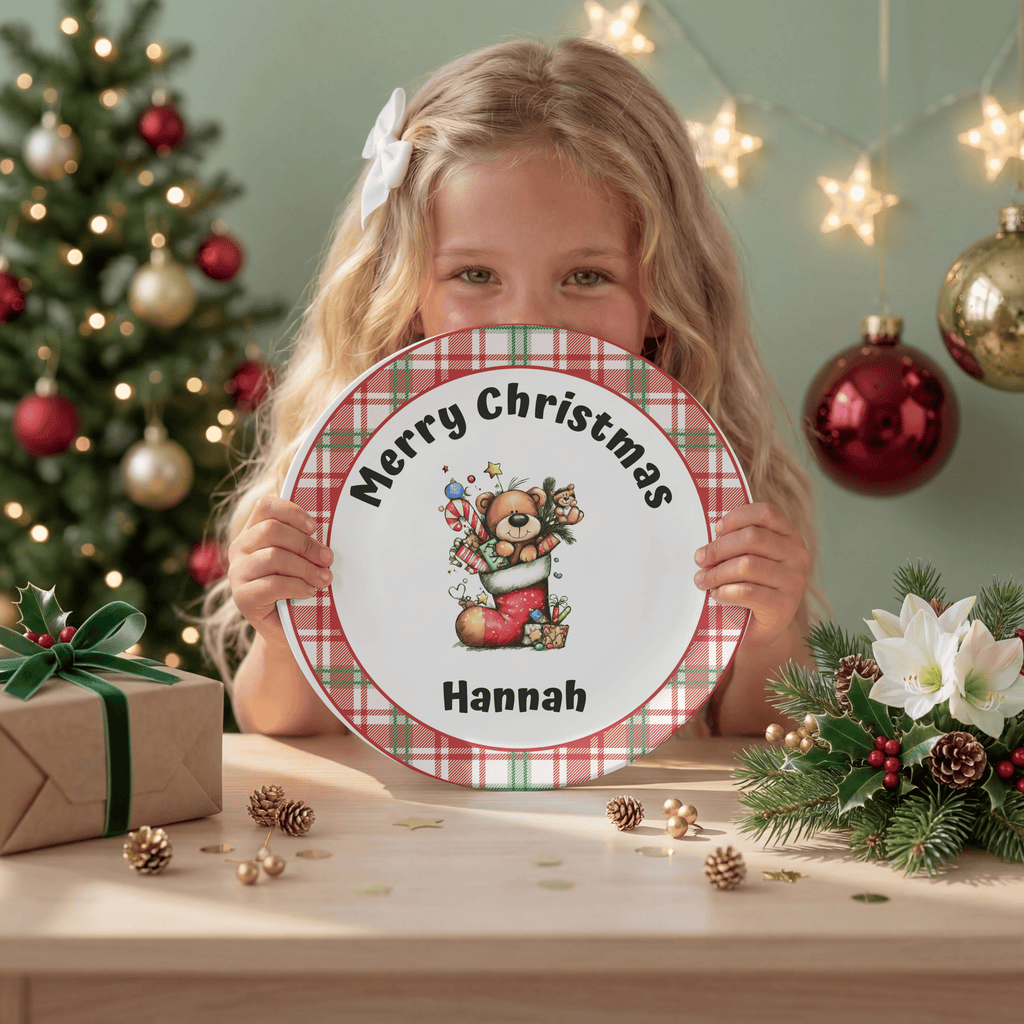 Build Your Own Christmas Plate by Lil Plate Shop