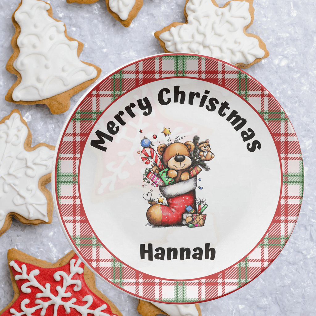 Build Your Own Christmas Plate by Lil Plate Shop