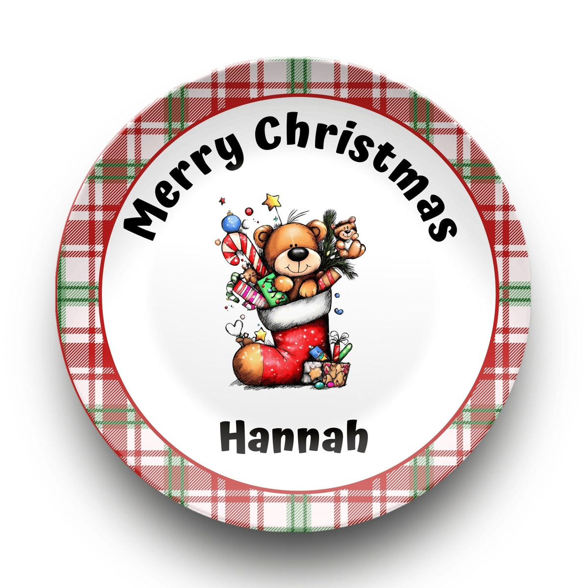 Build Your Own Christmas Plate by Lil Plate Shop