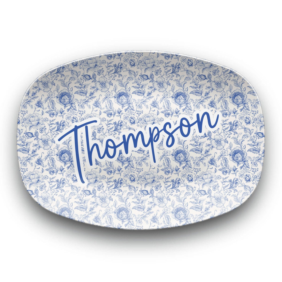 Chinoiserie Name Platter by Lil Plate Shop