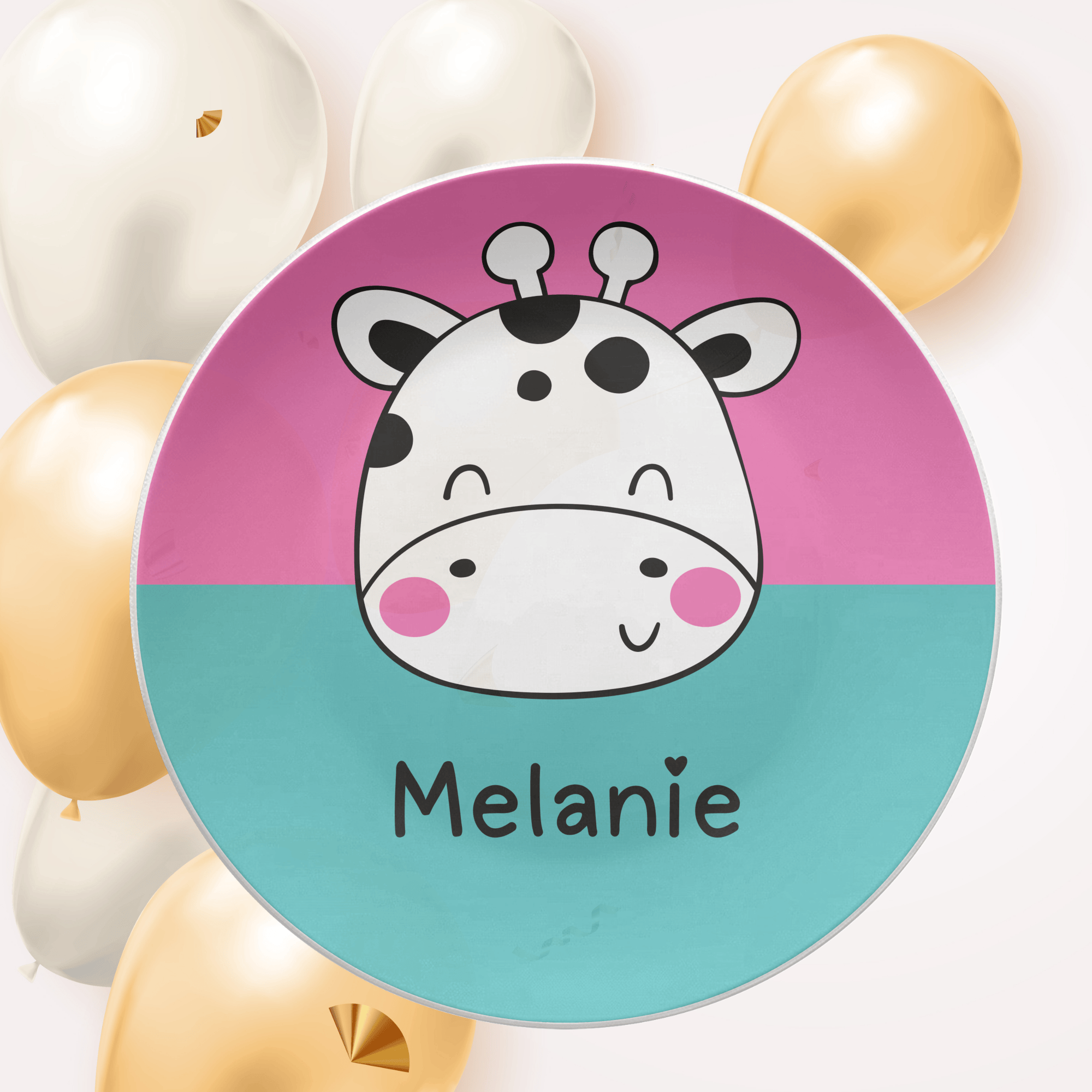 Cow Name Plate by Lil Plate Shop
