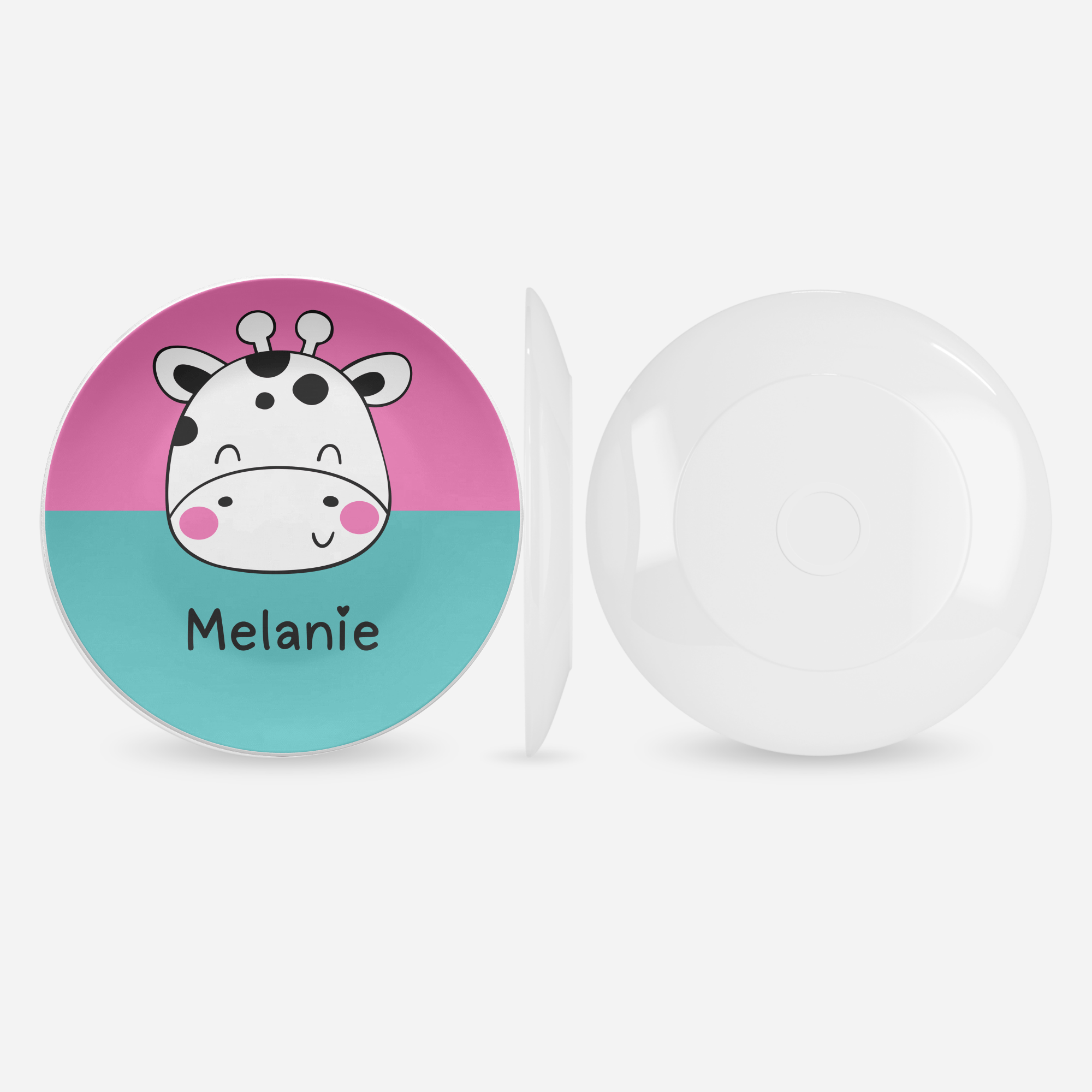 Cow Name Plate by Lil Plate Shop