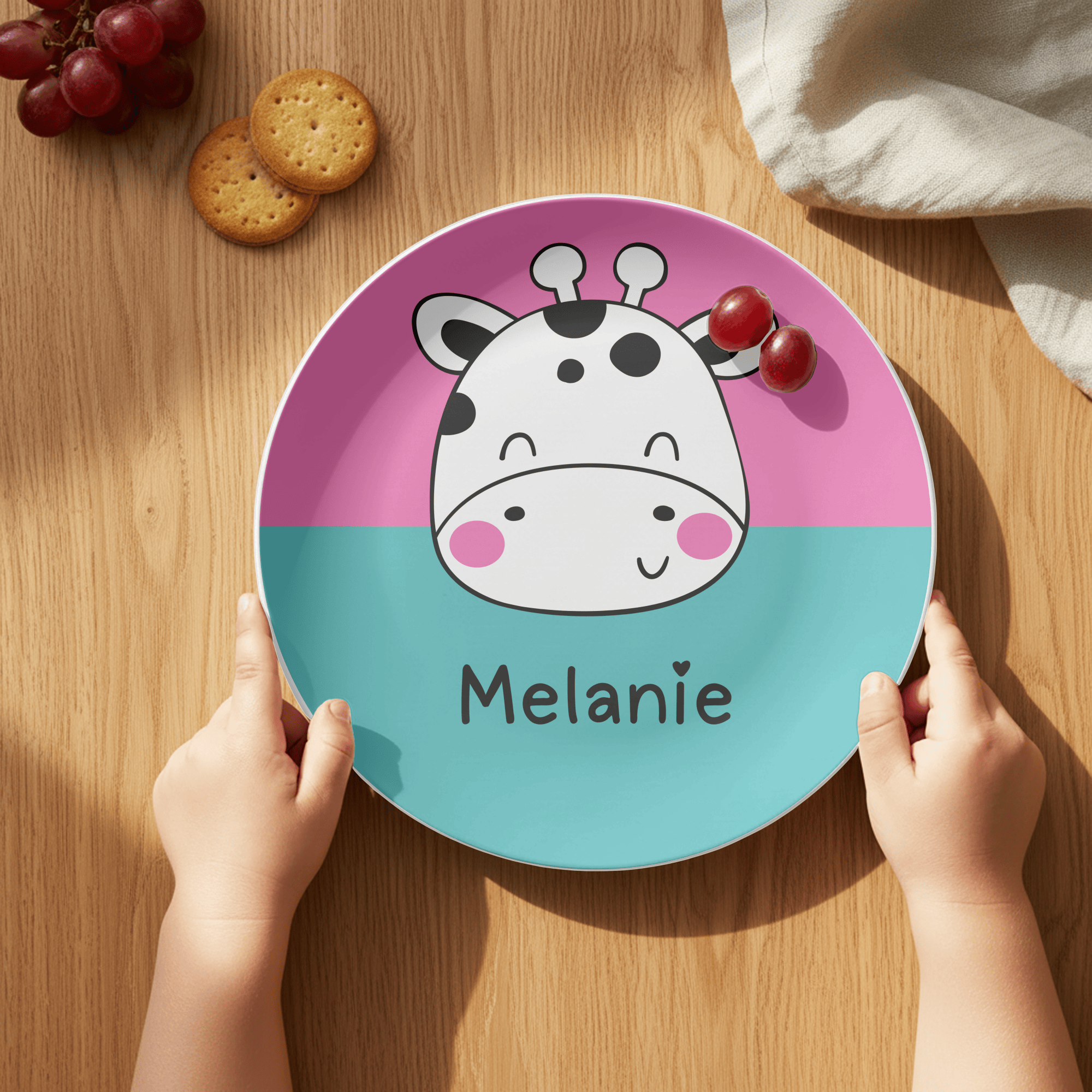 Cow Name Plate by Lil Plate Shop