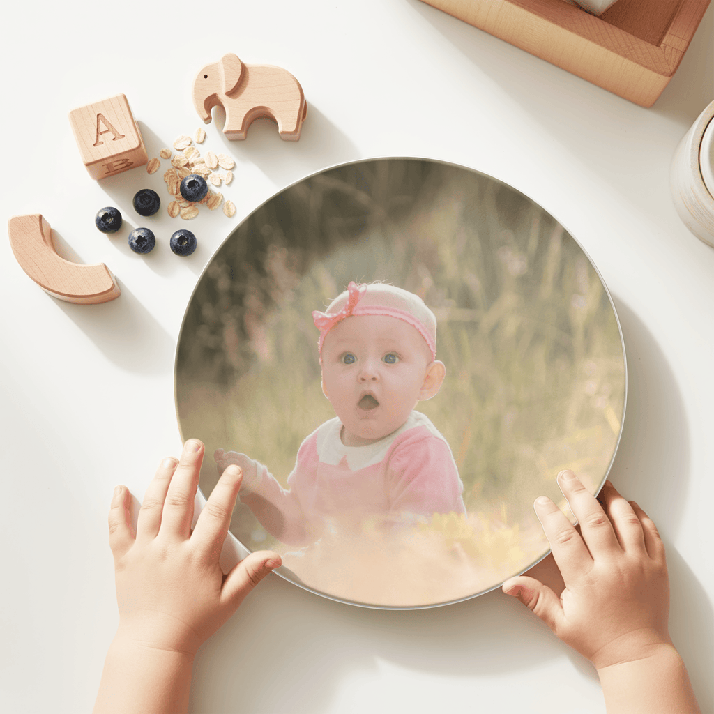 Custom Photo Plate by Lil Plate Shop