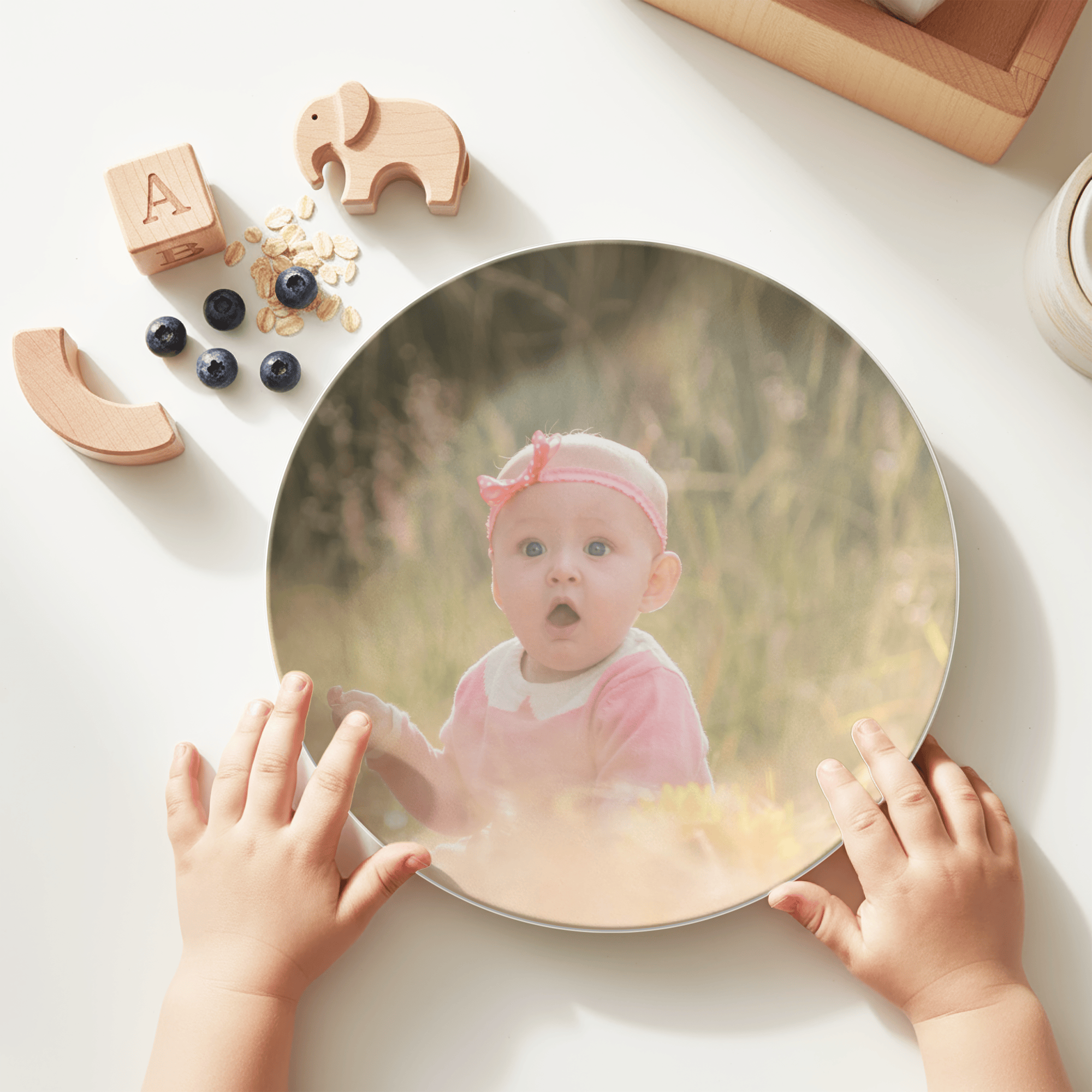 Custom Photo Plate by Lil Plate Shop
