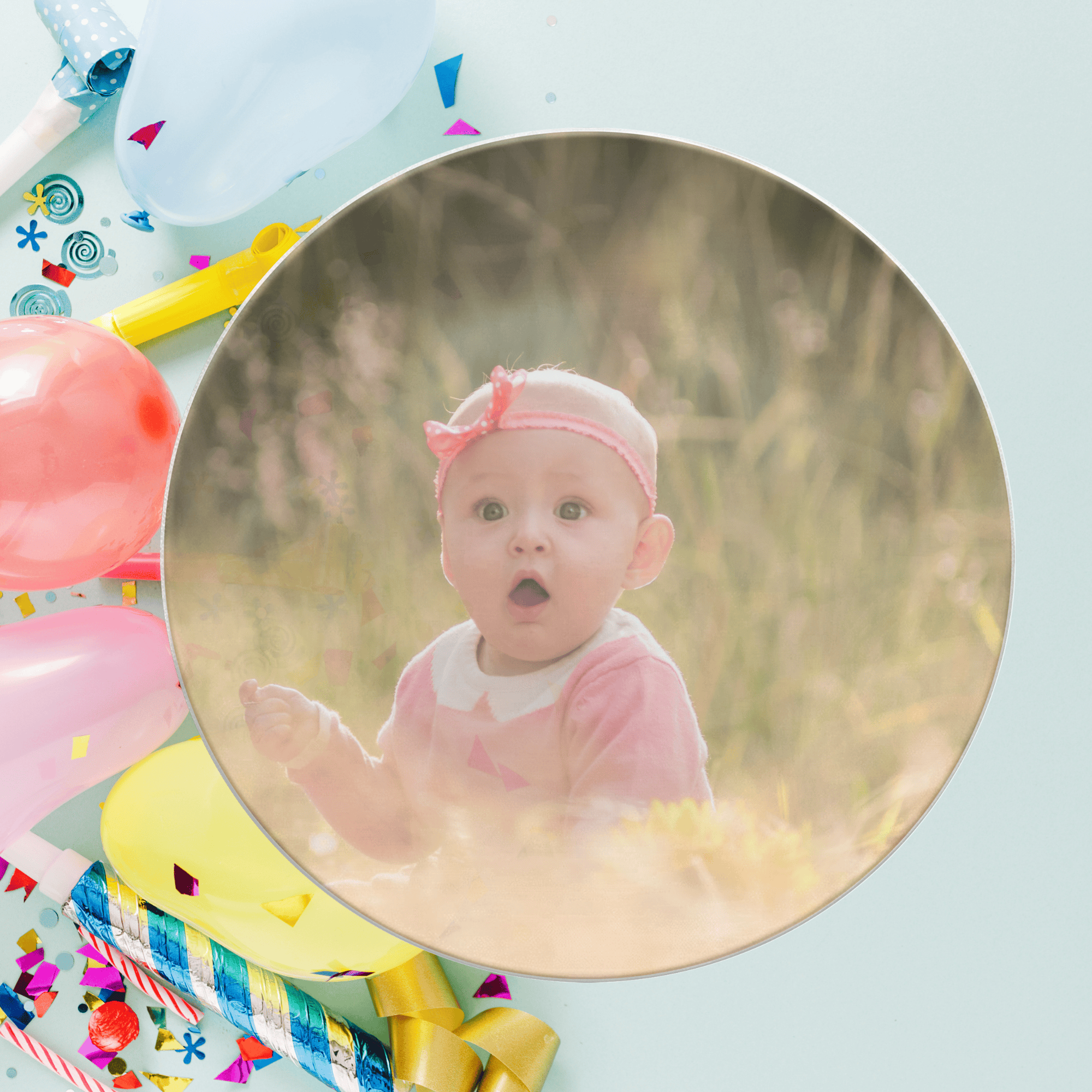 Custom Photo Plate by Lil Plate Shop