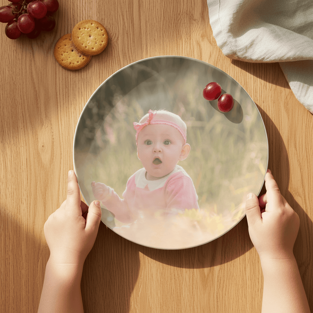 Custom Photo Plate by Lil Plate Shop