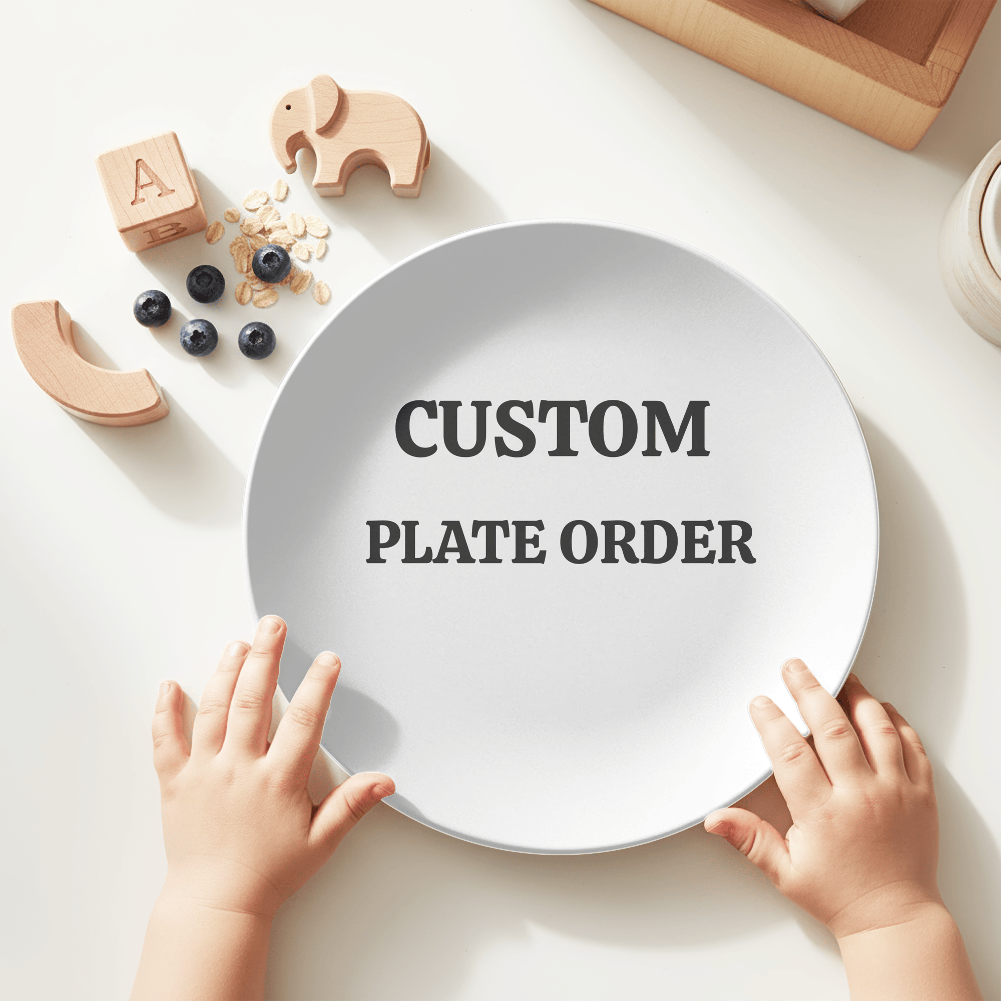 Custom Plate Order by Lil Plate Shop