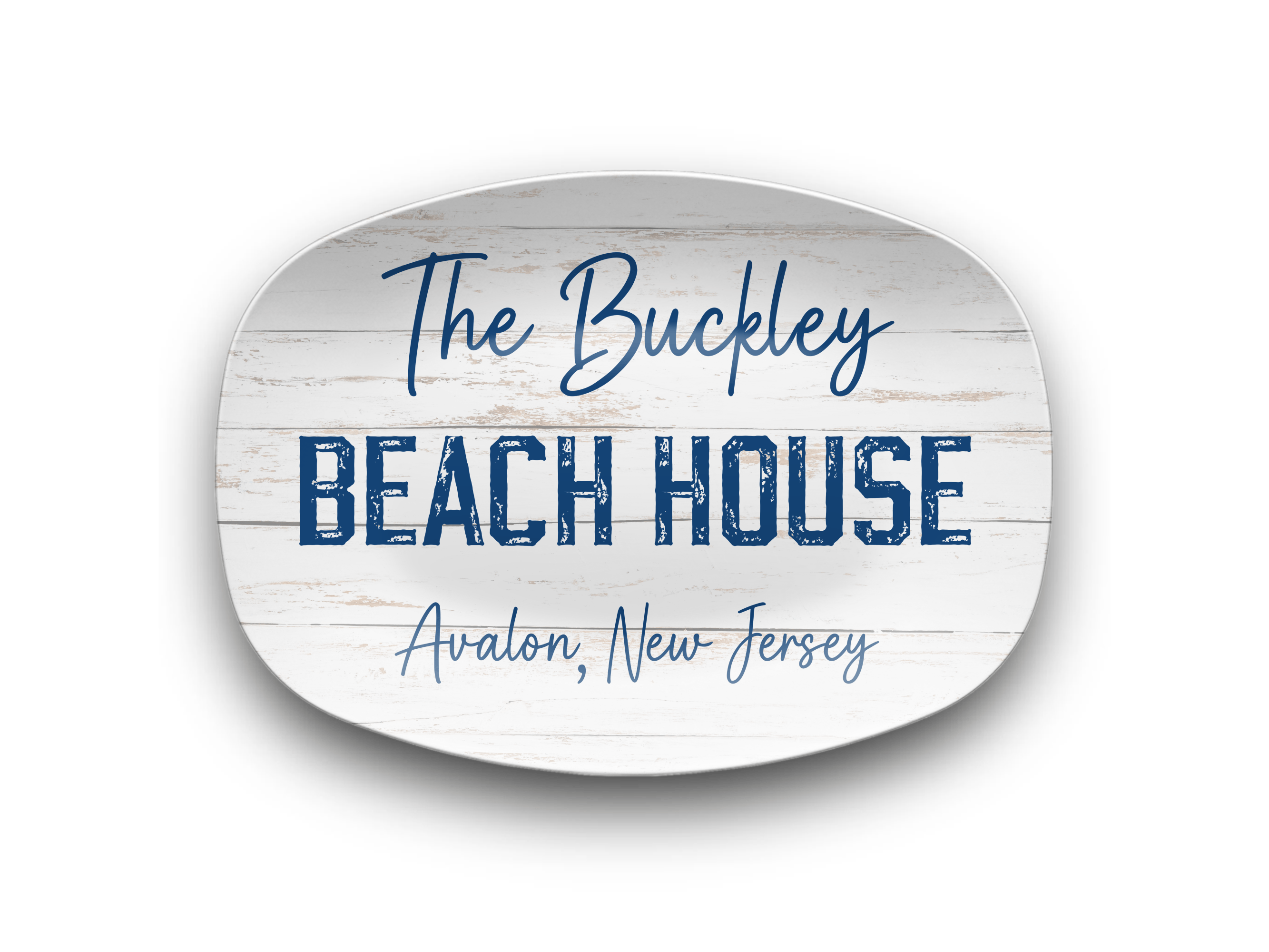 Personalized Beach House Platter