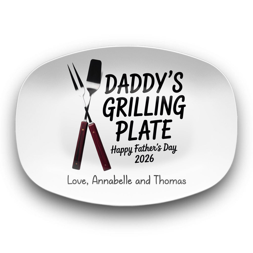 Daddy's Grilling Platter by Lil Plate Shop