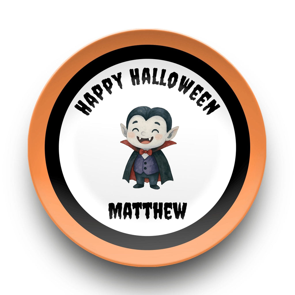 Design Your Own Happy Halloween Plate by Lil Plate Shop