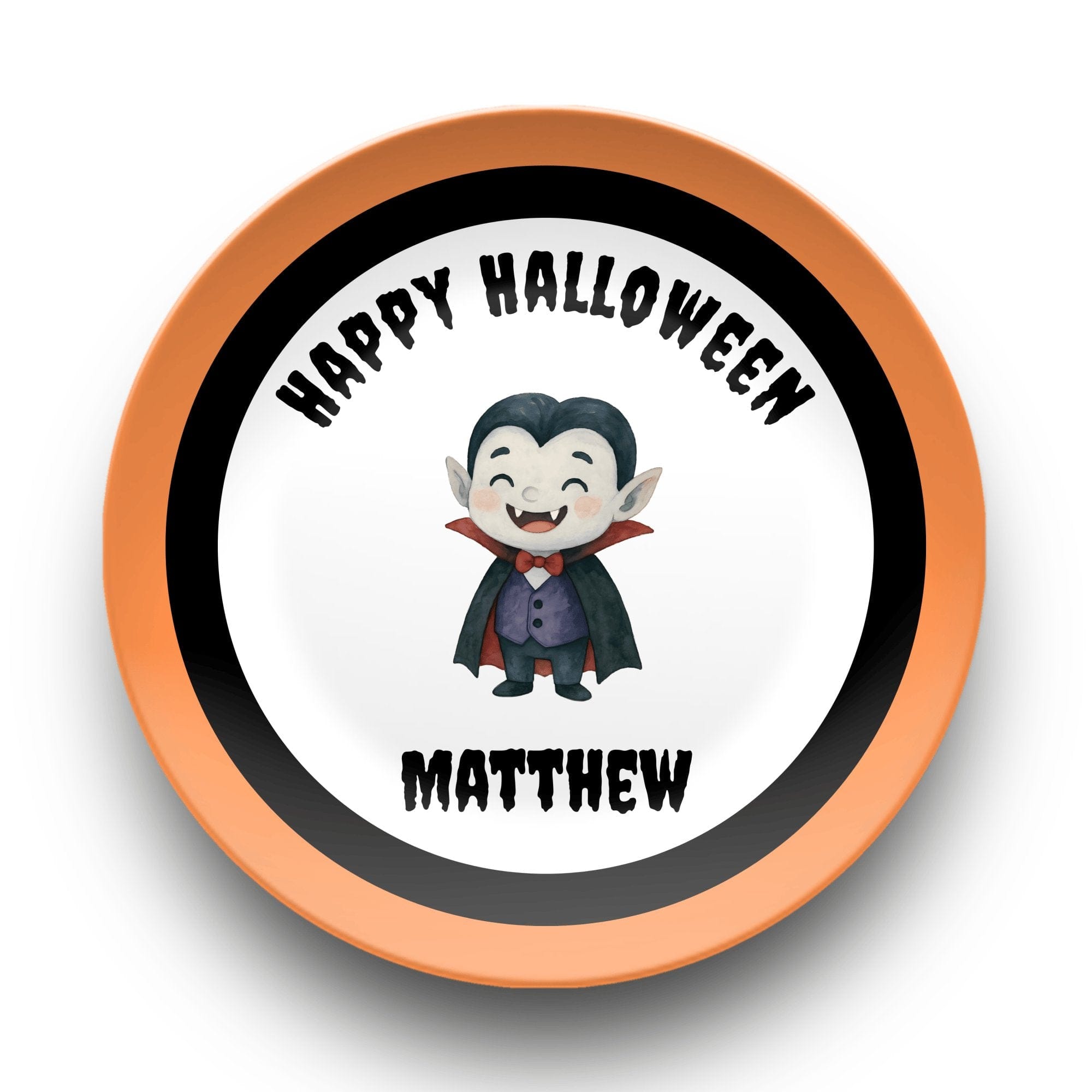 Design Your Own Happy Halloween Plate by Lil Plate Shop