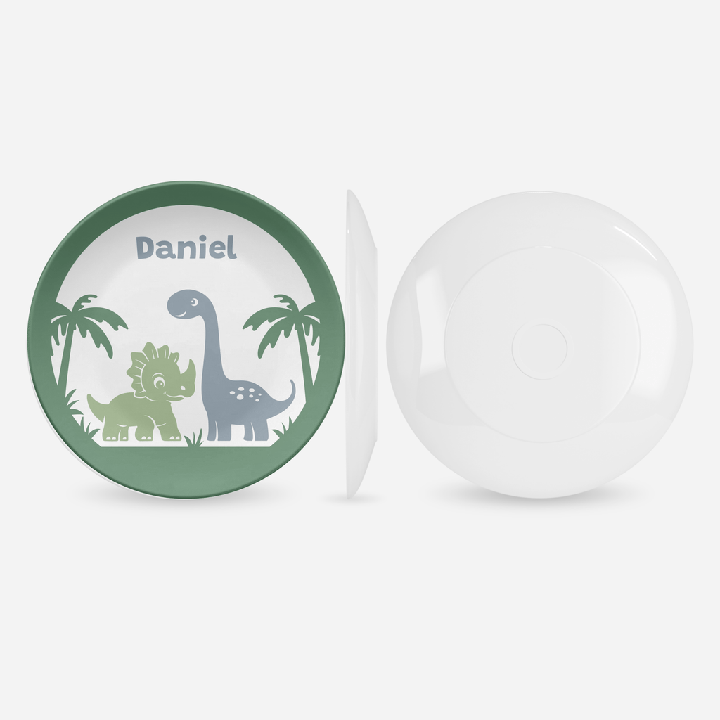 Dino Pal Name Plate by Lil Plate Shop