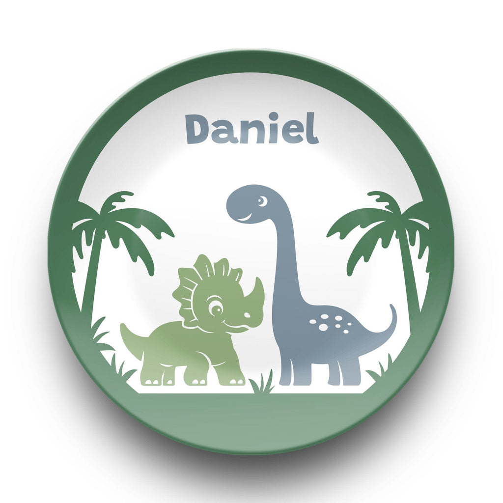 Dino Pal Name Plate by Lil Plate Shop