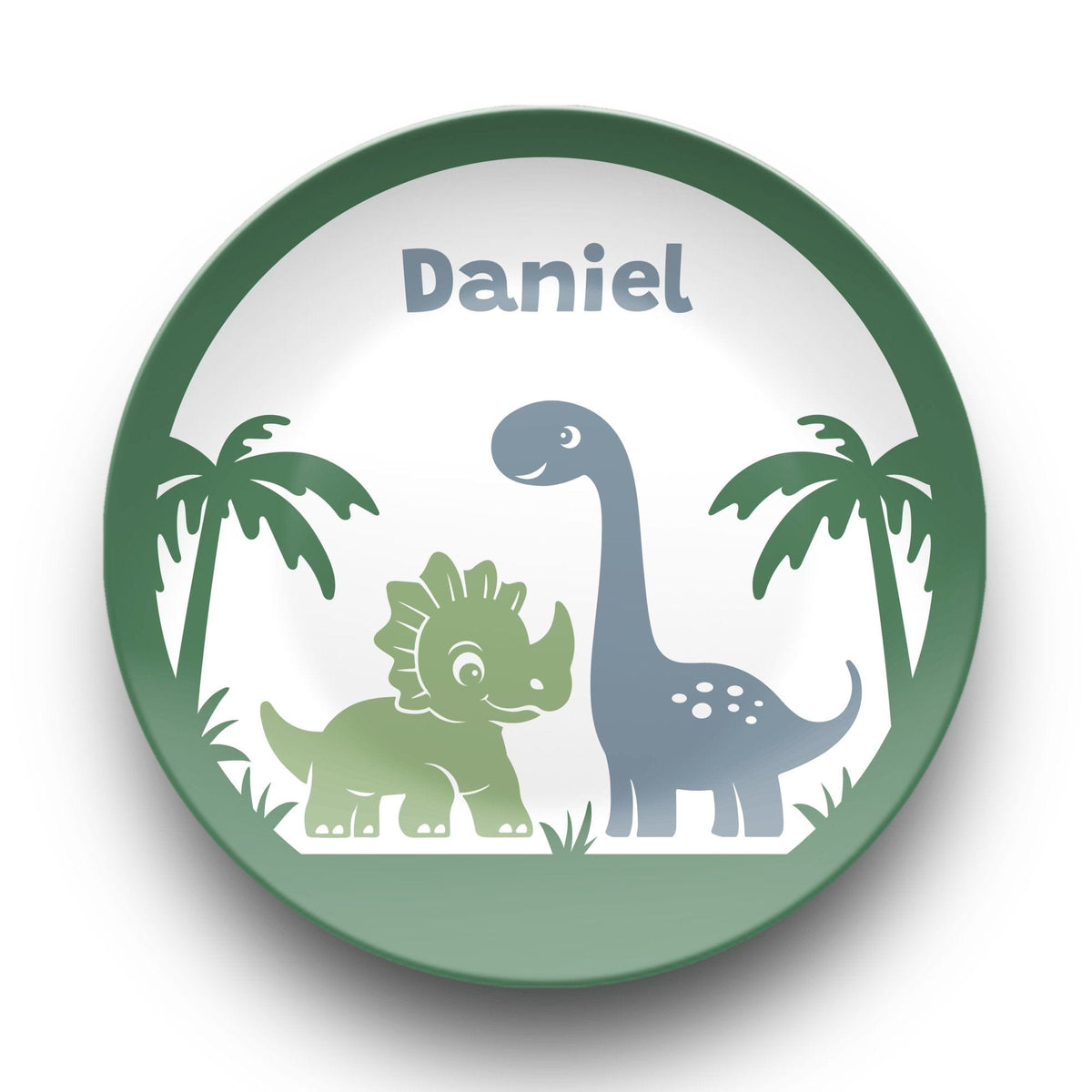 Dino Pal Name Plate by Lil Plate Shop