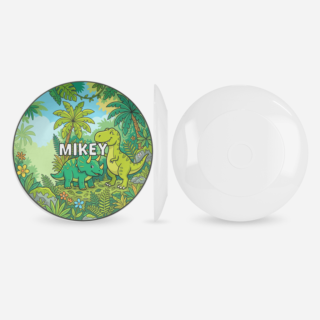 Dinosaur Forest Plate by Lil Plate Shop