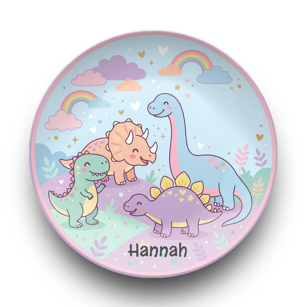 Dinosaur Fun Plate by Lil Plate Shop