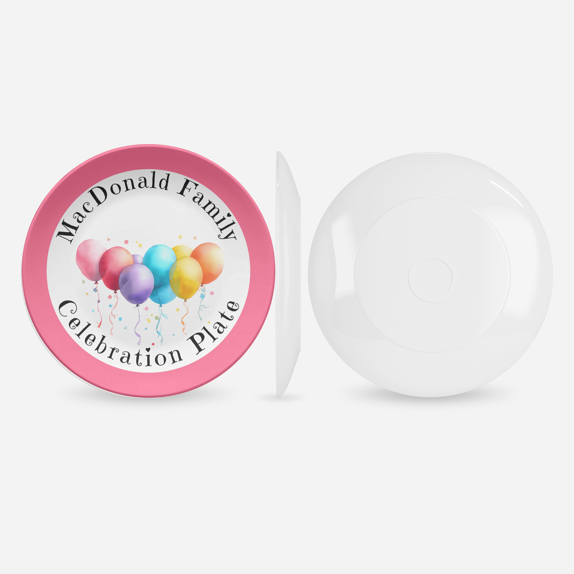 Family Celebration Plate by Lil Plate Shop