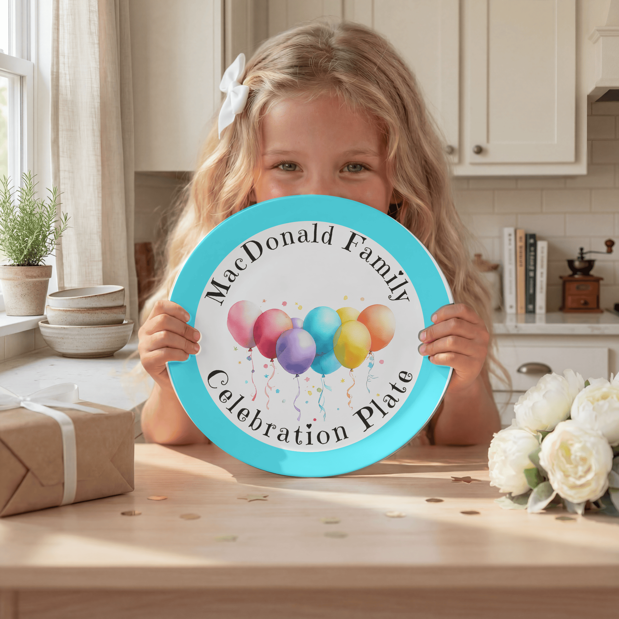 Family Celebration Plate by Lil Plate Shop