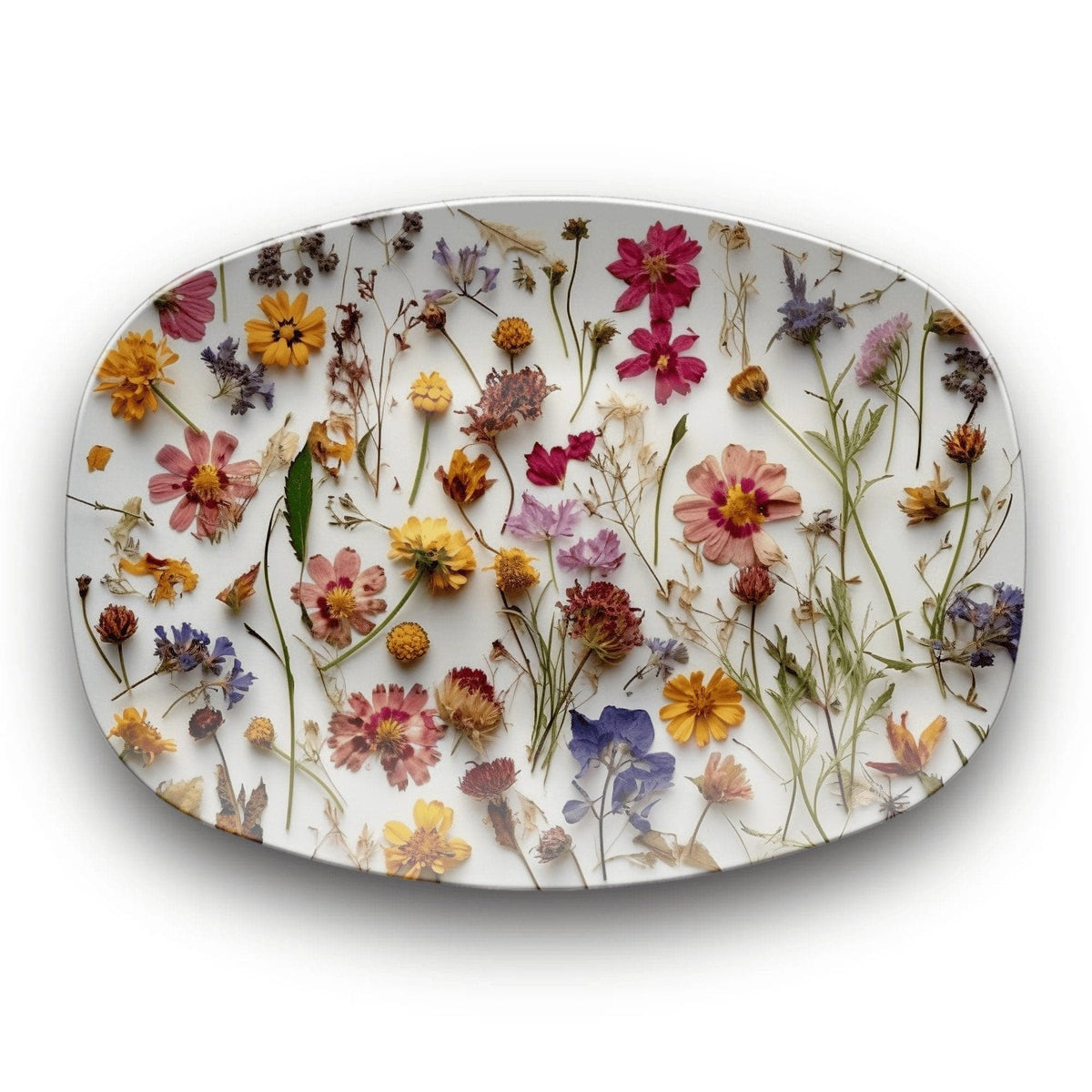 Faux Dried Flower Platter by Lil Plate Shop