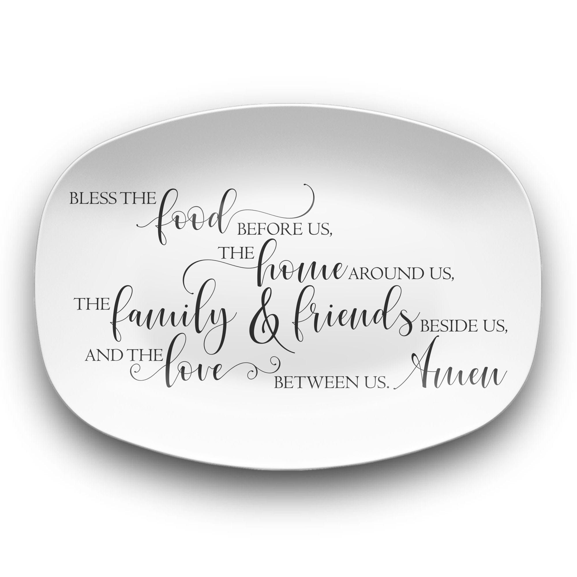 Food Before Non-Breakable Platter by Lil Plate Shop