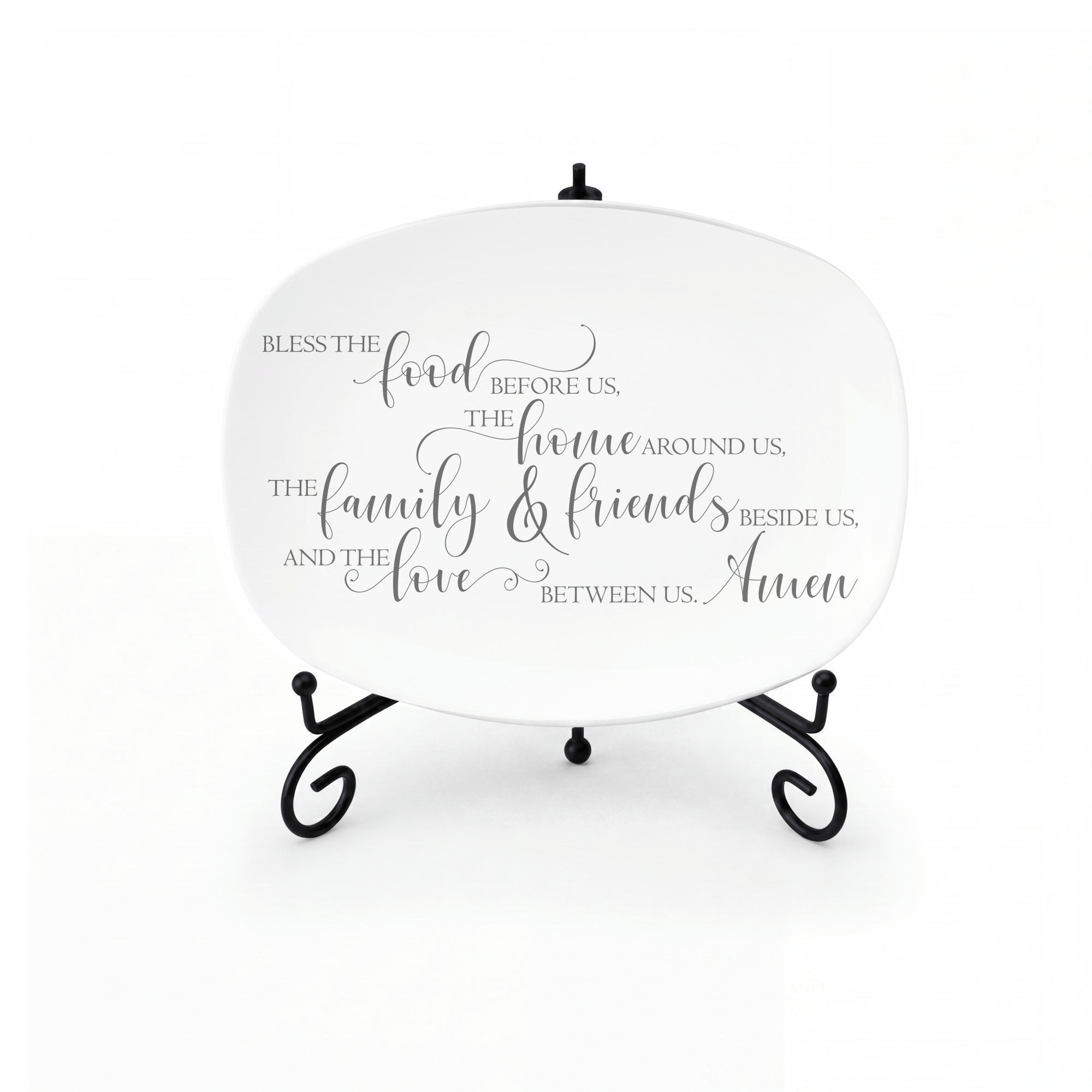 Food Before Non-Breakable Platter Platter + Stand + Gift Box by Lil Plate Shop