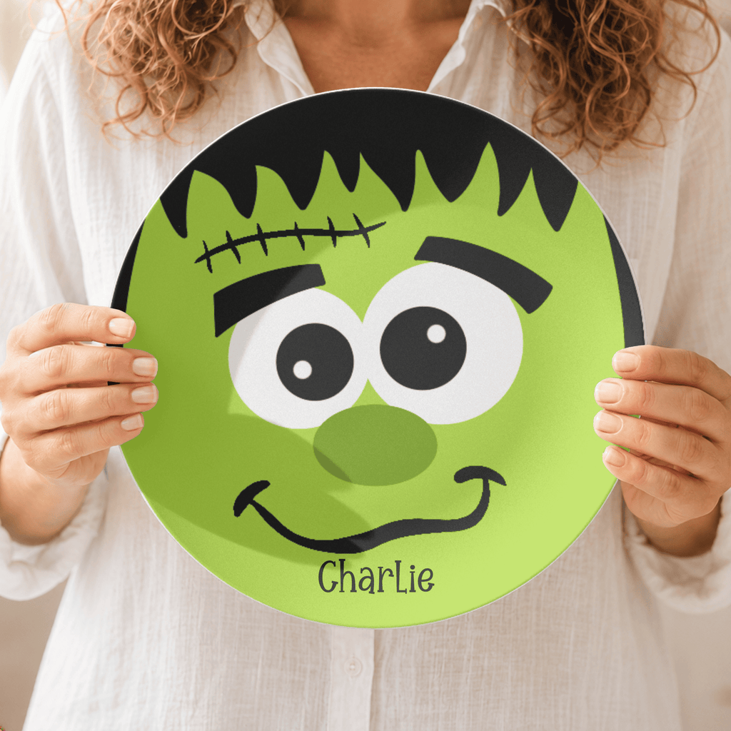 Frankenstein Face Plate by Lil Plate Shop