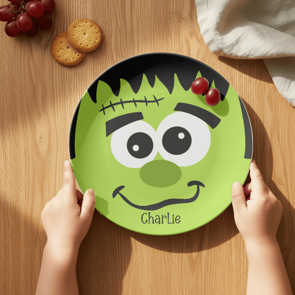 Frankenstein Face Plate by Lil Plate Shop