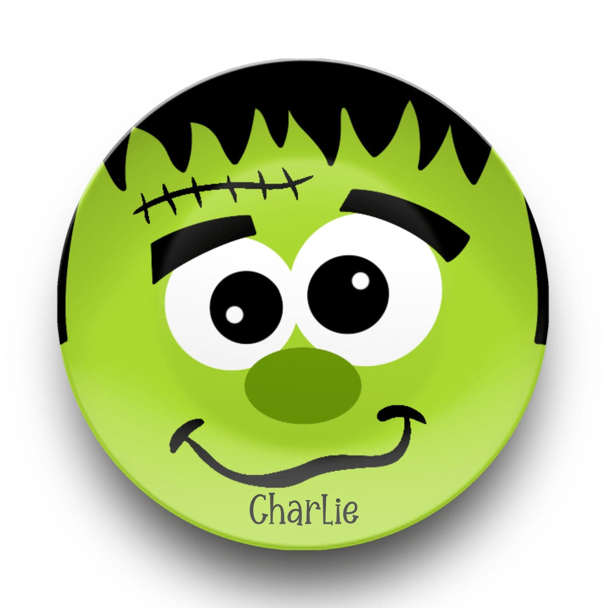 Frankenstein Face Plate Plate by Lil Plate Shop
