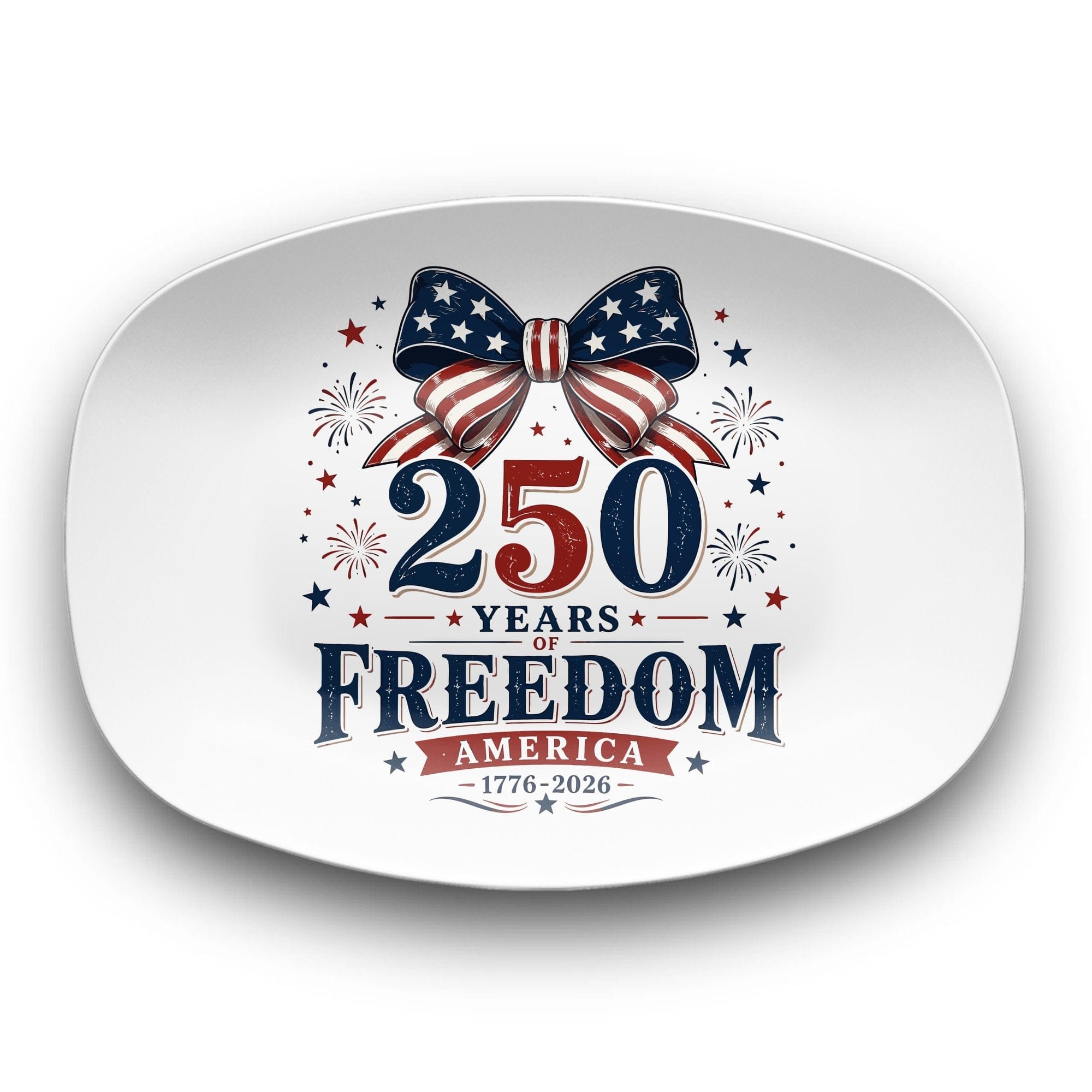 Freedom America Spirit Platter by Lil Plate Shop