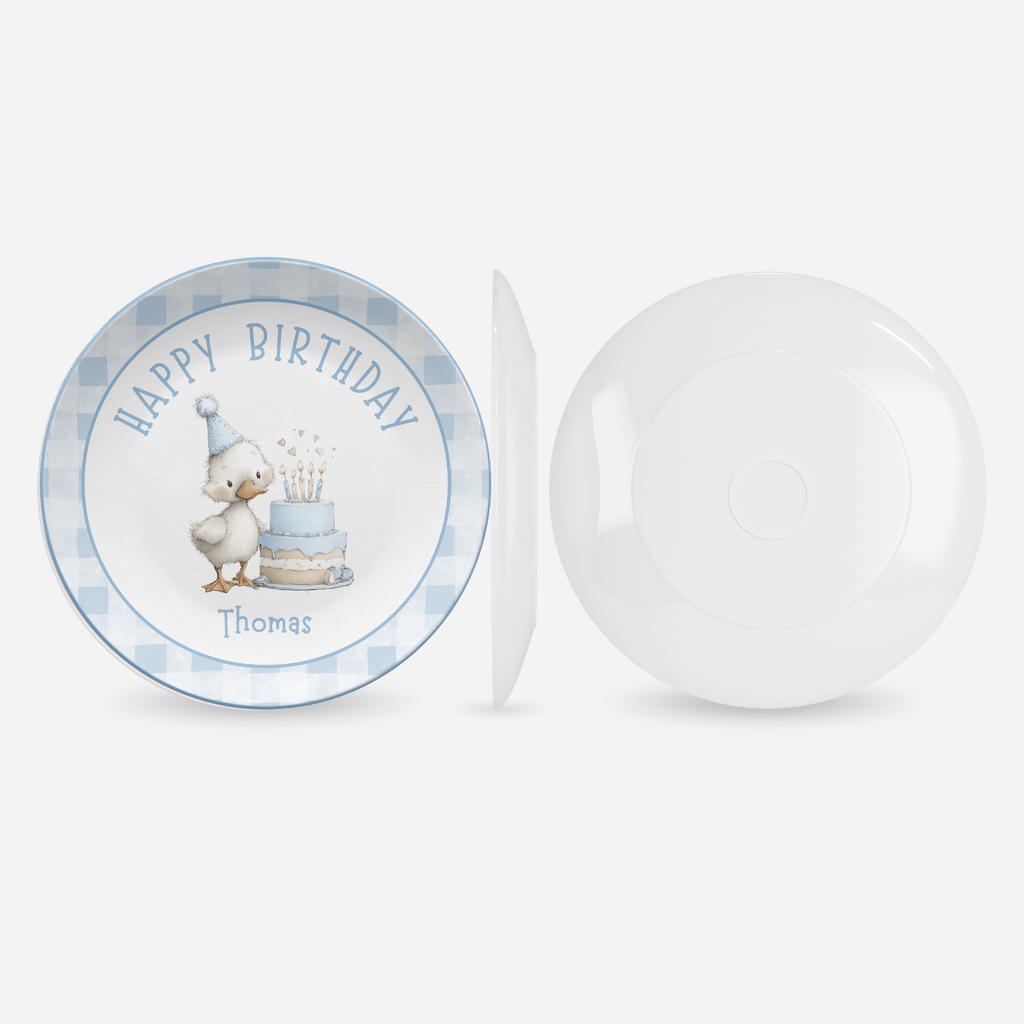 Goose Birthday Cake Plate by Lil Plate Shop