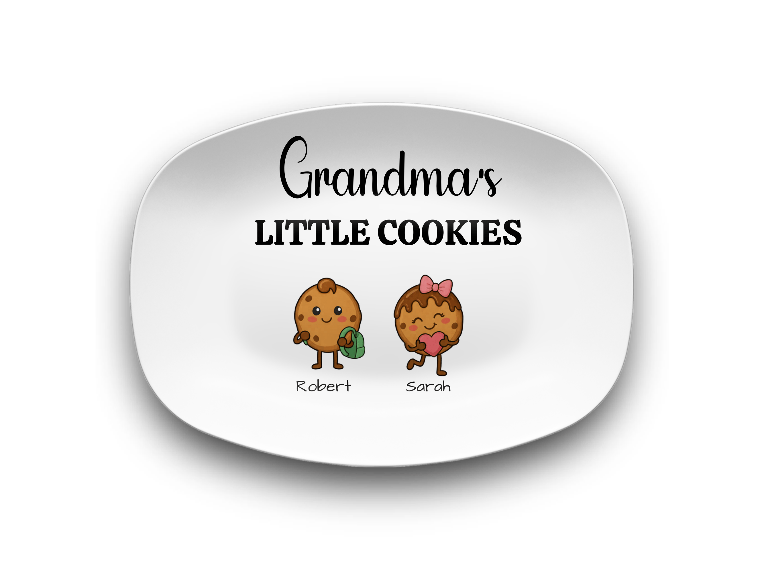 Grandmother's Cookie Platter Platter / 2 by Lil Plate Shop