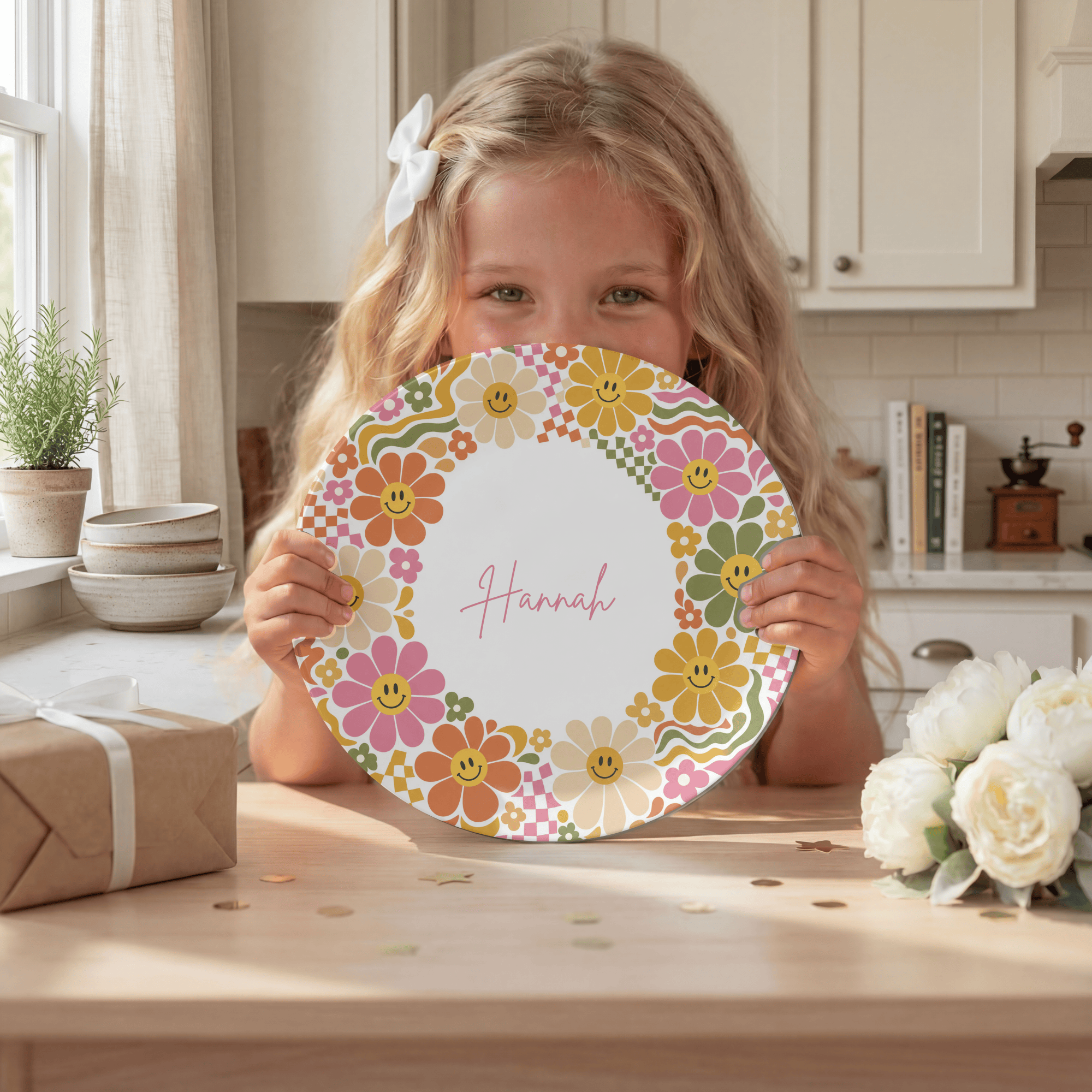 Groovy Daisy Plate by Lil Plate Shop