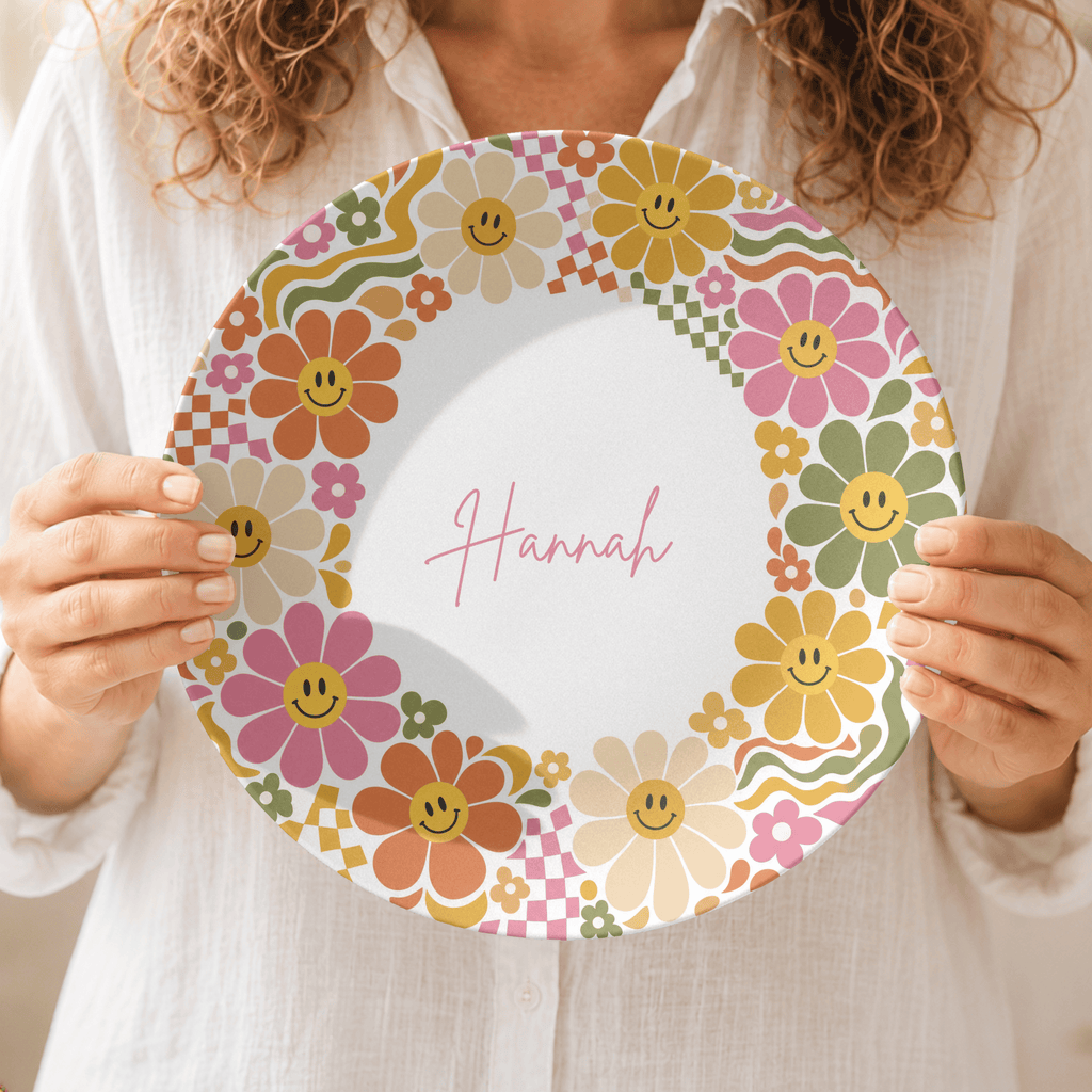 Groovy Daisy Plate by Lil Plate Shop