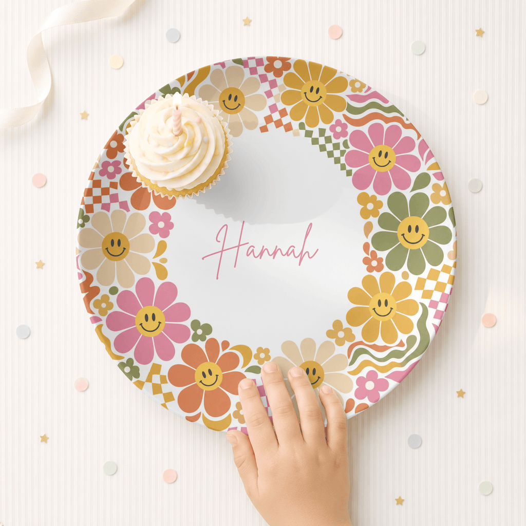 Groovy Daisy Plate by Lil Plate Shop