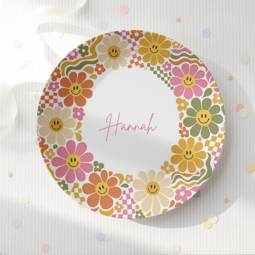 Groovy Daisy Plate by Lil Plate Shop