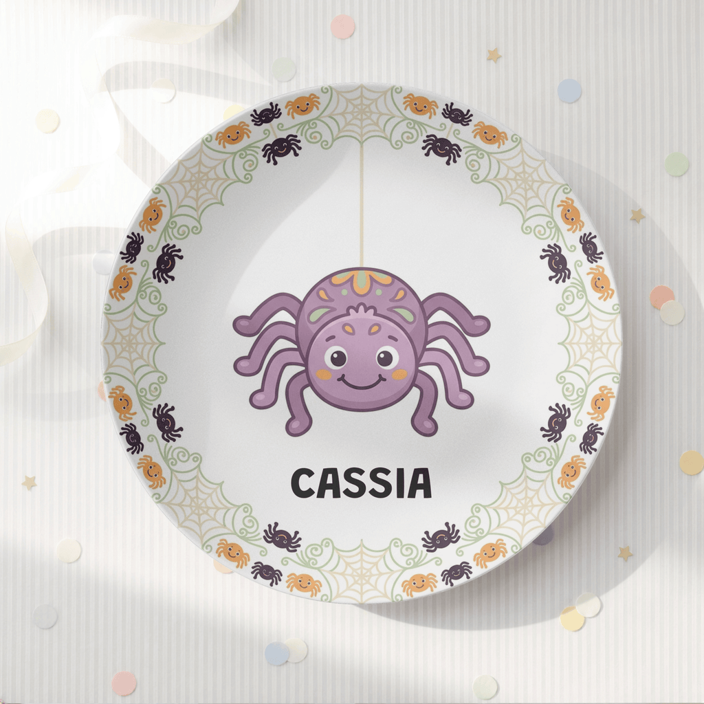 Halloween Friendly Spider Plate by Lil Plate Shop